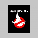 Antifašista Nazi Busters  čierne tielko 100%bavlna značka Fruit of The Loom